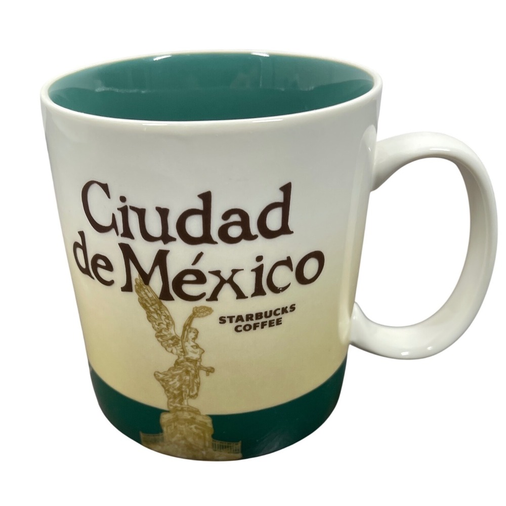 Starbucks 16 oz Ciudad de Mexico City Collector Series Coffee Mug Cup 2015